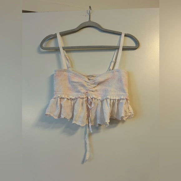 Aritzia Wilfred LaBoheme Dareau Tank cropped tie-dye camisole - Picture 2 of 6